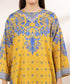 Women's Pret Lawn Printed Yellow Boxy Shirt
